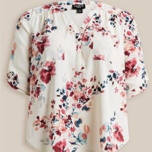 Harper Georgette Pullover 3/4 Sleeve Blouse